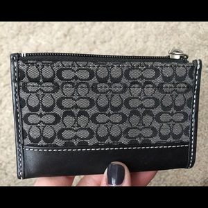 Coach card holder